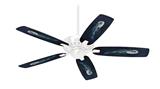 Kathy Gold - Blood Flowers - Ceiling Fan Skin Kit fits most 42 inch fans (FAN and BLADES SOLD SEPARATELY)