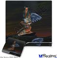 Decal Skin compatible with Sony PS3 Slim Kathy Gold - Fallen Angel 1