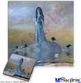 Decal Skin compatible with Sony PS3 Slim Kathy Gold - Forever More