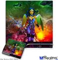Decal Skin compatible with Sony PS3 Slim Kathy Gold - Tech Angel 2